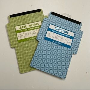 Knock Knock Stuff Letter Sheets Self Mailers Cards Mad Libs Travel Greetings